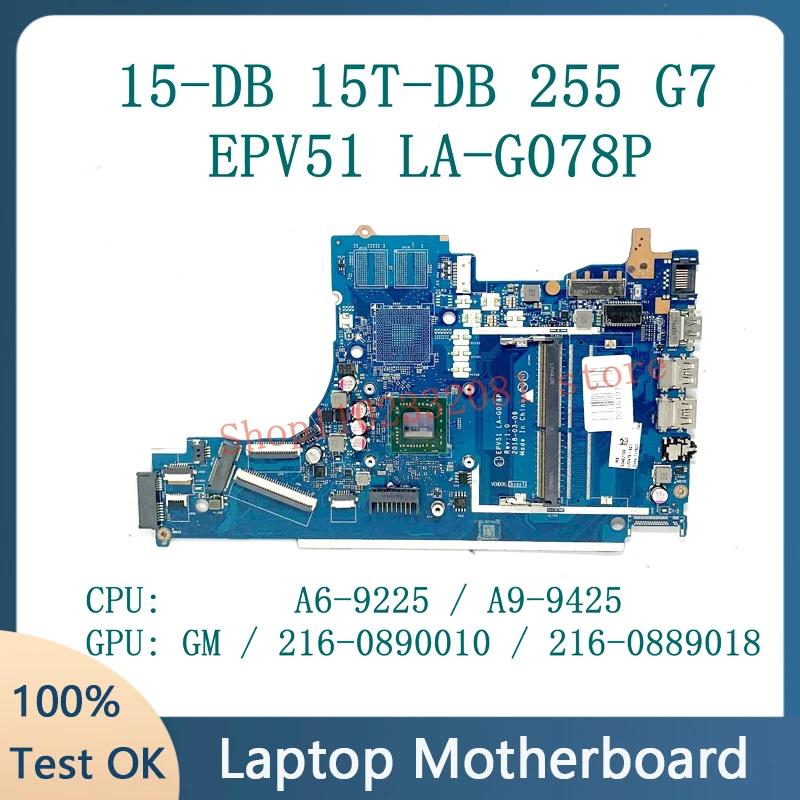 LA-G078P L20477-601 L20478-601 L20480-601 L20481-601 L46513-601, HP 15-DB Ʈ , A6 / A9 CPU GM/PM 100% ׽Ʈ